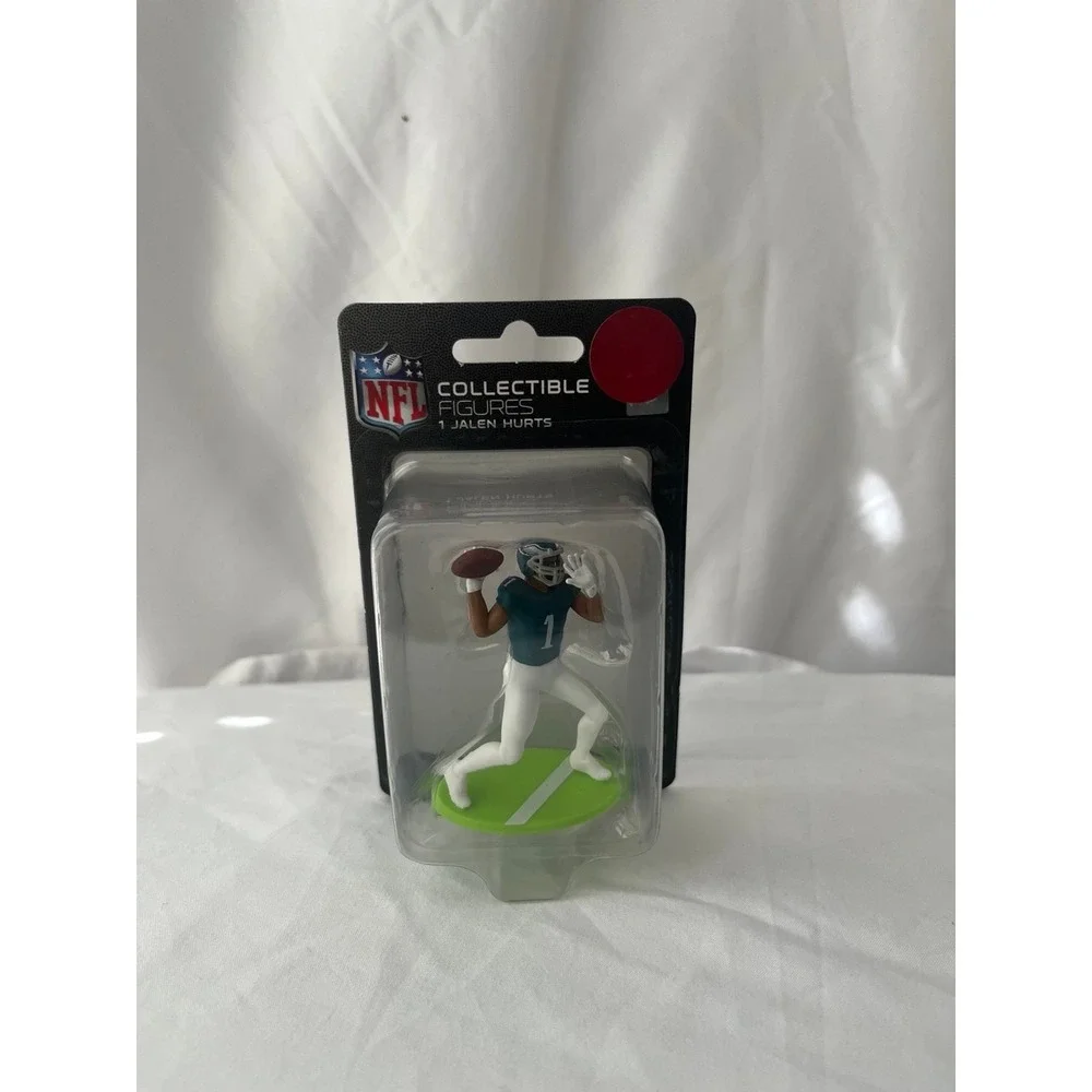 NFL Jalen Hurts Eagles Collectible Figure #1 Quarterback New Sealed